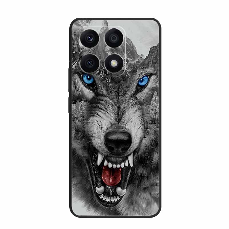 For Xiaomi 17 5G Case Flowers Butterfly Soft Silicone Phone Cases for Xiaomi 17 5G Cool Wolf Animals Protective Shockproof Shell