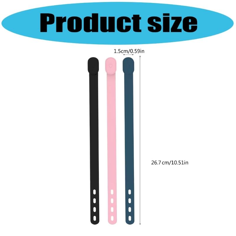 Adjustable Anti Lost Cellphone Case Wristband Portable Silicone Phone Grip Strap Elastic Hand Band Smartphone Accessory