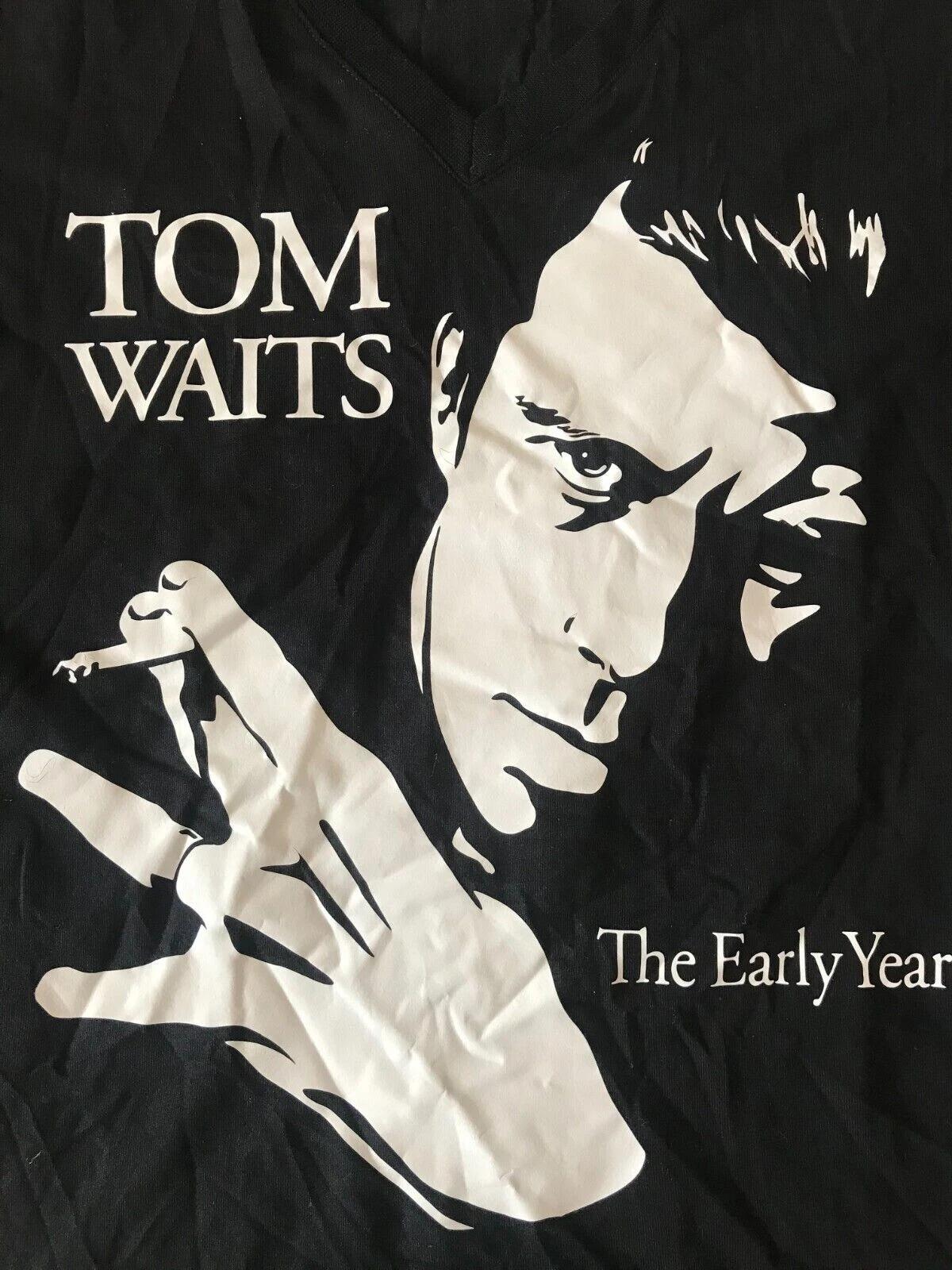 TOM WAITS   EARLY YEARS T-Shirt Unisex Tee For Men Women Size S-4XL M079 XL