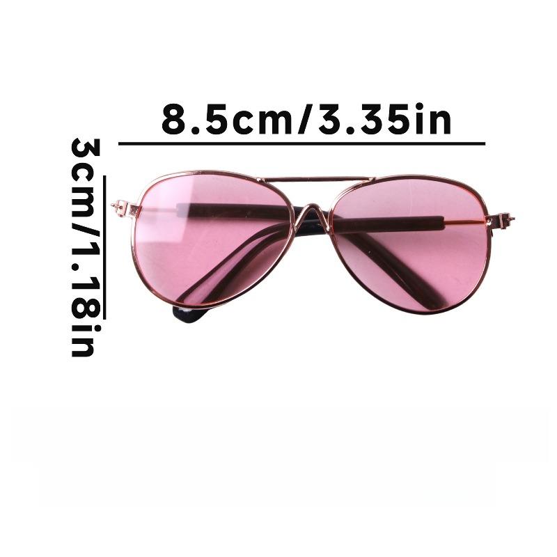 Cute Pet Sunglasses Assorted Styles Round Triangle Pilot Decor Glasses Cat Dog Fashion Photo Prop Pet Accessory