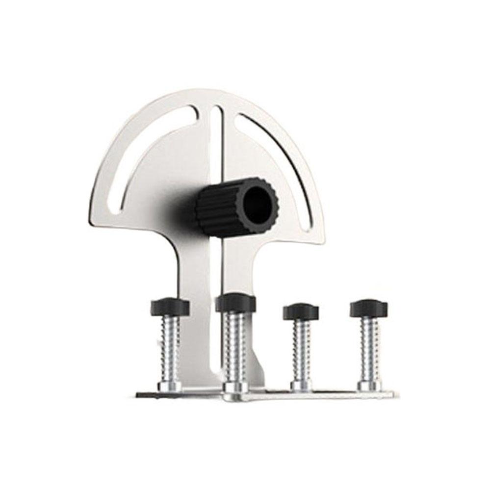 Stainless Steel Level Bracket with Adjustable 360 Degree Pivot Mount for Secure Tool Placement and Leveling Accuracy