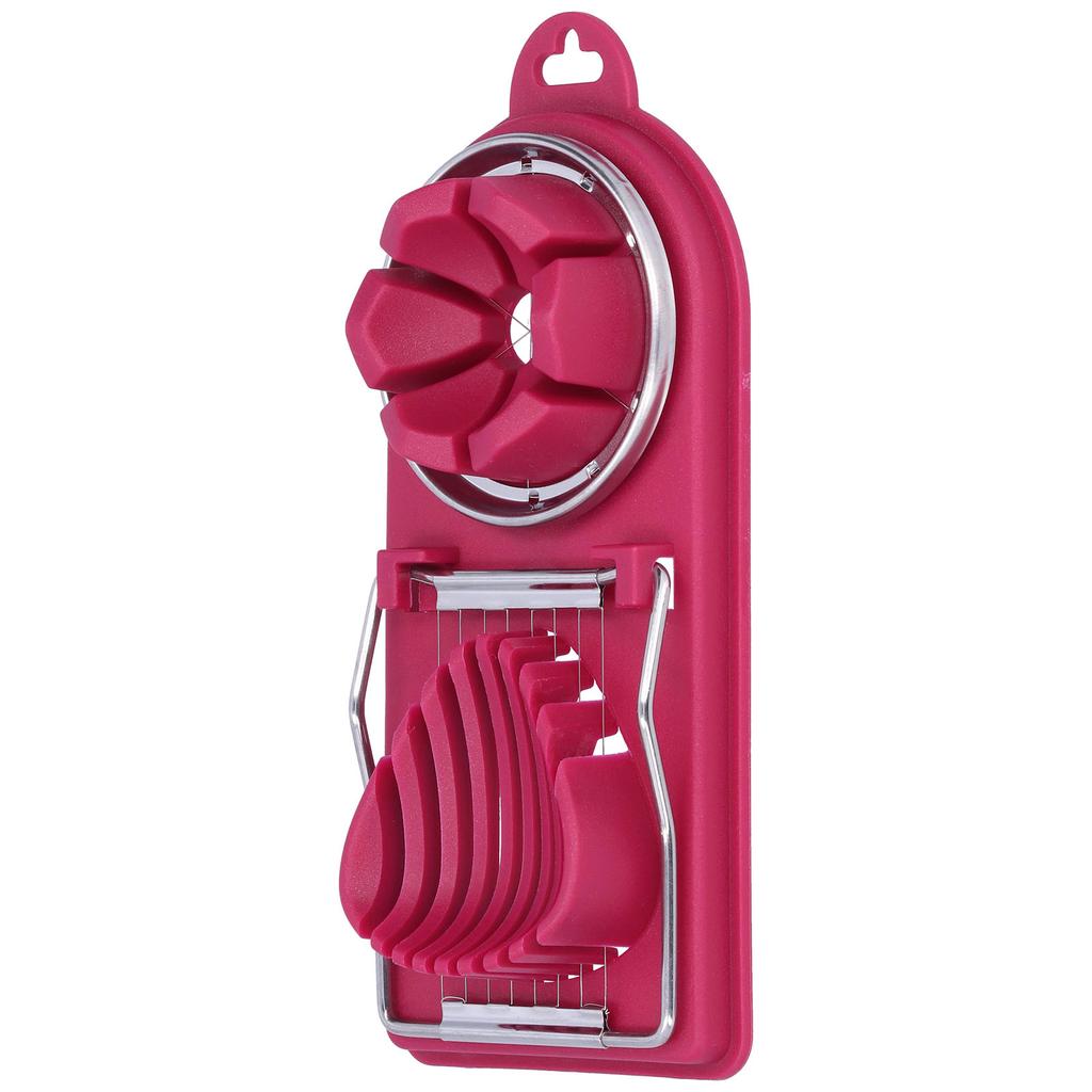 Egg Cutter Household Stainless Steel Wire Egg Cutter Safe Easy To Operate for Hard Boiled Eggs