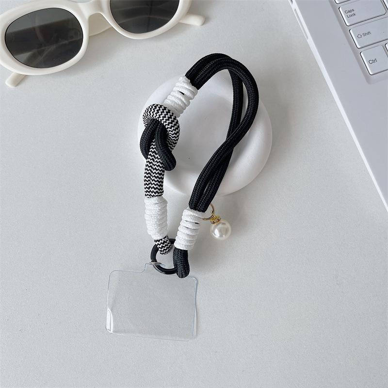 

Цветной ремешок для телефона с цепочкой для iPhone, Samsung, Huawei, Xiaomi, ремешок для телефона, веревка, сумка, украшения, брелоки, брелки для ключей