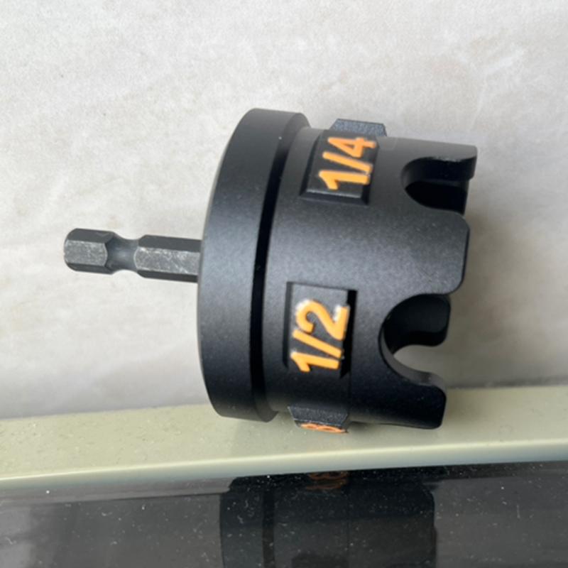 Portable Nut Extractor Tool Quick Removal Nuts And Bolts For Threaded Rods And Nuts In 1/4", 3/8" And 1/2" Sizes Nut Extractor