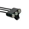 LMoDri Motorcycle Switch 22mm Handlebar Switches Headlight Hazard Brake Fog Light ON-OFF Aluminum With Indicator Modified