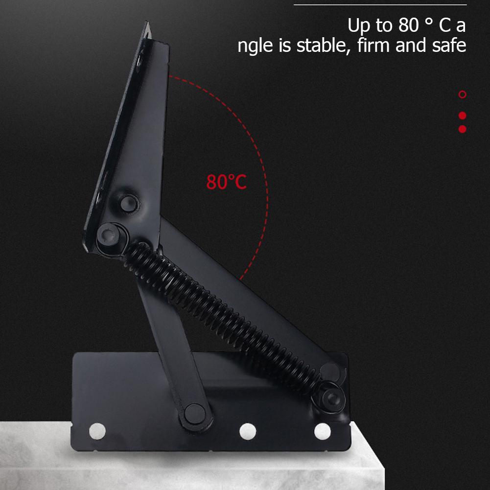 2 stücke 80 Grad Klapp Schrank Tür Lift Up Top Sofa Bett Feder Scharnier Hardware