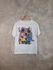 Disney Winnie The Pooh Graphic T Shirt Womens Small White Print Logo PA2714