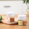 Seasoning Shakers Clear Salt Container With Lid Sugar Organizer For Cooking Baking Dining Restaurant Bar Household Bathroom