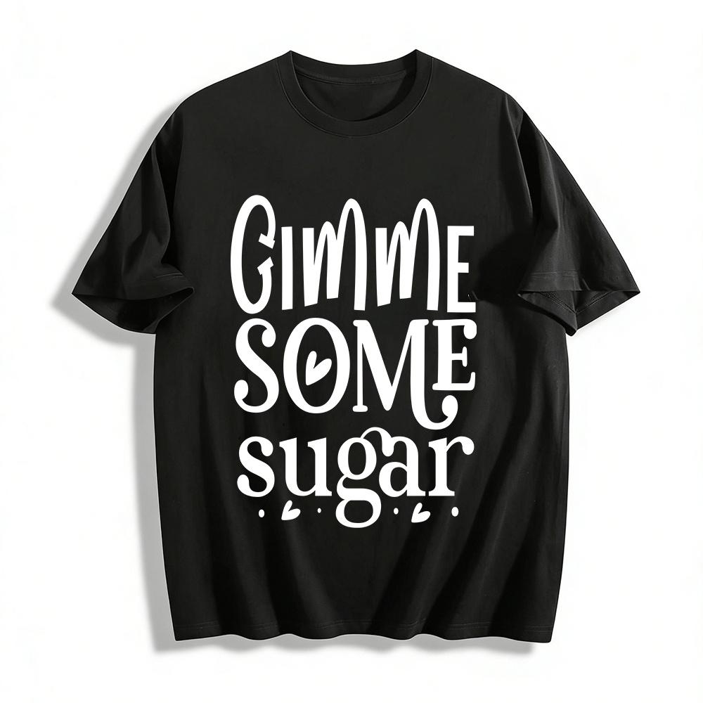 

Solid Color Basic Casual Crew Neck T-Shirt Unisex Daily Top Pure cotton T-shirt 6XL