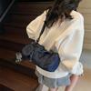 Denim Bag Women's Large Capacity Shoulder Underarm Bag Commuter Pillow Bag
