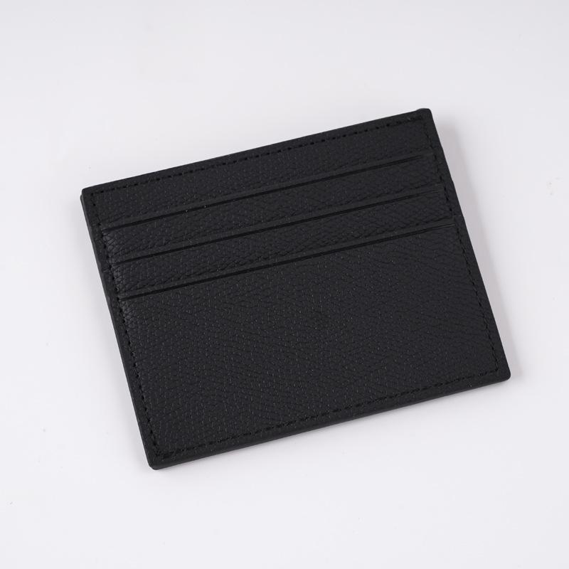 Dünner Kartenhalter Geldbörse für Damen & Herren, PU-Leder Multi-Kartenhalter Etui, Bank Business Kreditkarten Tasche