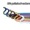 60cm 3D Printed One-piece Cobra Body Joints, Movable Home Furnishings, Creative Toys Worth Collecting