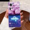 For Oppo Reno 11 5G Case Reno11 Pro 5G Capa Clear Silicone Shell For Reno10 Pro Plus Reno 10 Pro+ Soft TPU Cover Cute Cat Cases