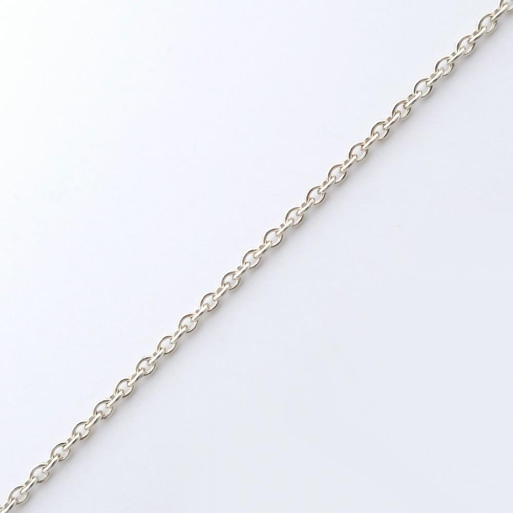 TIFFANY&Co. Open Heart Necklace Elsa Peretti Silver925 3g Women Used