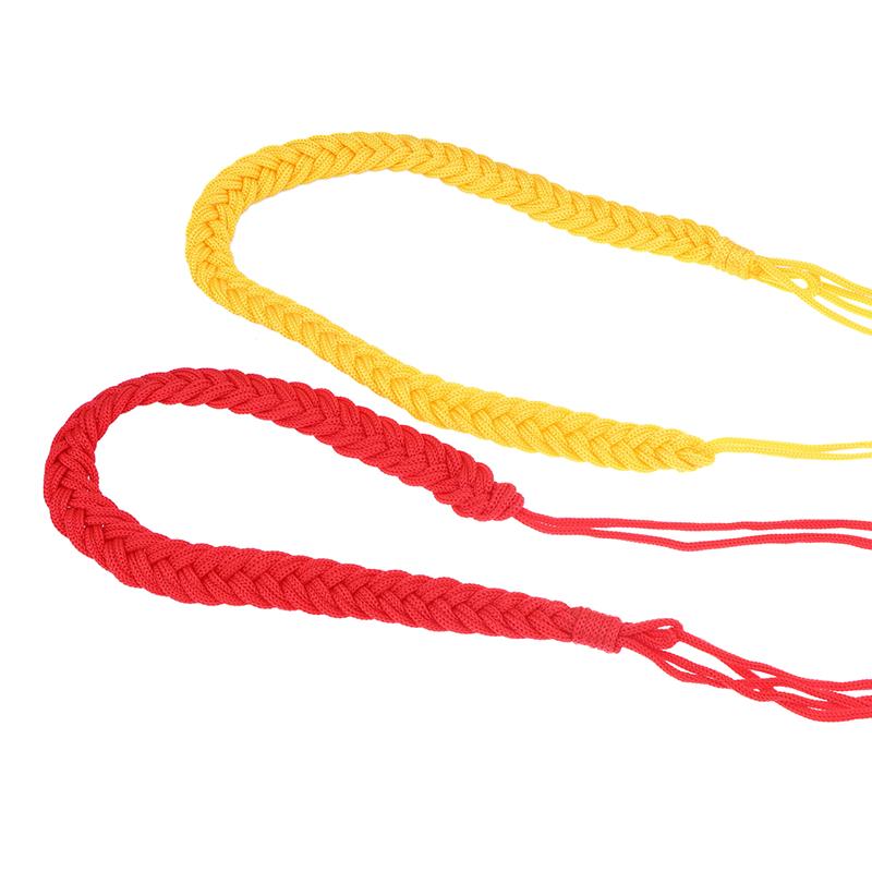1Pc Red/Yellow Aiguillettes Wire Cord Or 2Pcs Yellow Pendants For Uniform Cosplay Costume Diy Clothes Decoration