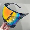 Colorful coated protective mask, explosive windproof, sand-proof, oil fume-proof, dust-proof and sun-proof, universal cycling goggles