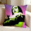 MMarilyn Manson Rock Singer  Square DoubleSided Printed Pillow Case Bedroom Bedside Pillow Sofa Cushion Cover