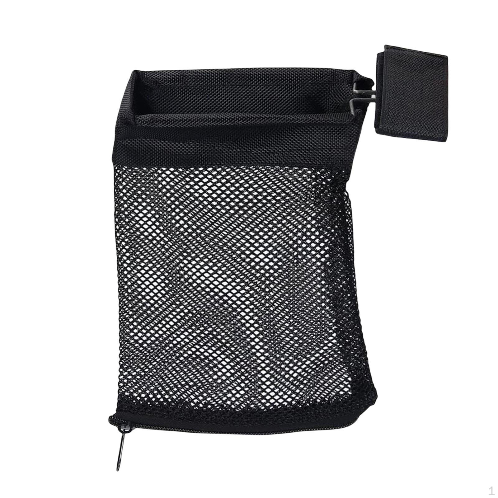 

Net Recycling Bag Holder Travel Case Portable Storage for Indoor чорний