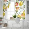Grejpfrut Cytryna Akwarela Malarstwo Zasłony Okienne Dekoracja Domu Zasłony do Salonu Zasłony Kuchenne Zasłony Panelowe do Sypialni