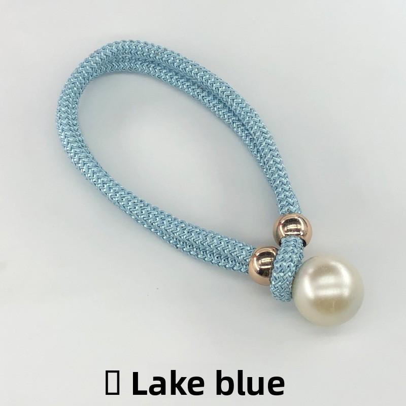 Large Pearl Curtain Binding Straps Binding RopesDecorative Tie Straps Curtain BucklesAdjustable Folding Tie Straps