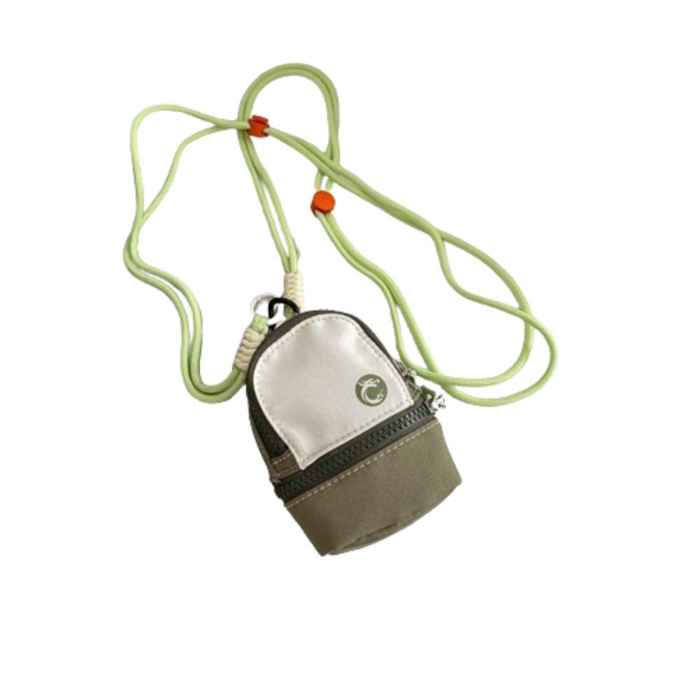 

Sling Hanging Neck Coin Purse Oxford Cloth Zero Wallet Fashion Contrasting Color Key Bag Travel