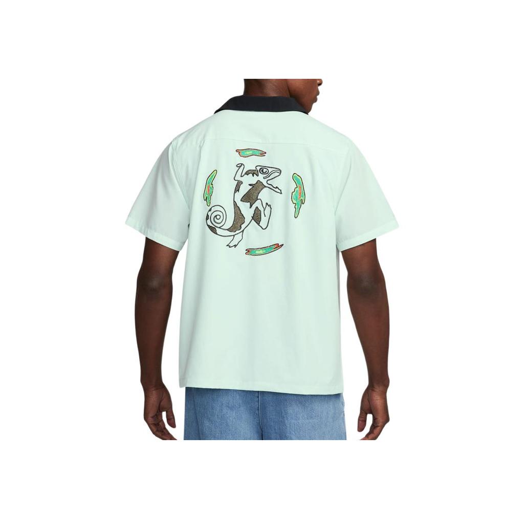 Nike SB Igrzyska Olimpijskie 2024 Koszulka dla Kręgarza Agnostyka Lekko Zielony/Czarny Unisex Streetwear FZ4059394