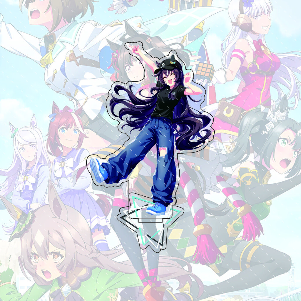 Game anime Pretty Derby 15 cm acrylic stand figure standing model multiple theme series desktop decoration gift