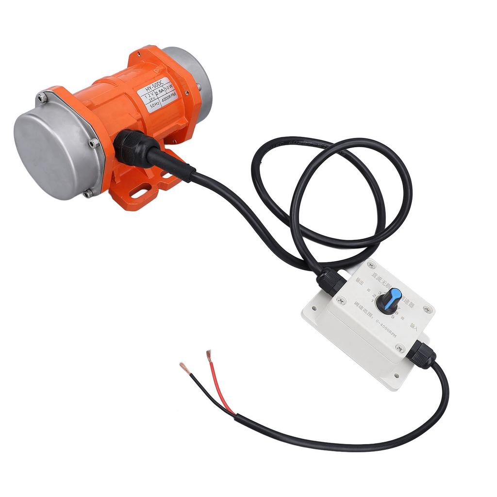 DC 12V Beton Vibrator Motor 4000RPM Bürstenlosen Aluminium Legierung IP65 Elektrische Vibrationsmotor