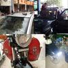 6Led Work Light Bar for Motorcycle LED Lens Spot Headlights 6000k White Super Bright Motorbike SUV ATV Off-road Driving Lamp