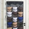 Over-Door Hat Storage Bags Large Dustproof Hats Organizer Display Bag for All Kinds of Hats Caps Beanies