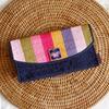 Colorful Silk Korean Quilted Long Wallet
