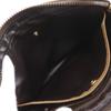 Celine Old Celine Business Bag Macadam Pattern Vintage Brown PVC Mens Used