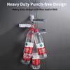 Rotating Wall Hanging Soap Rack Thickened Self Draining Soap Holder for Bathroom Shower Organization