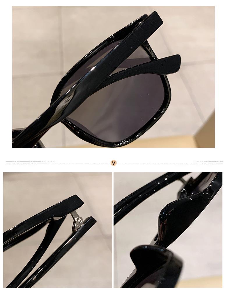 Korean-Style Polarized Sunglasses: Trendy Streetwear for Men & Women