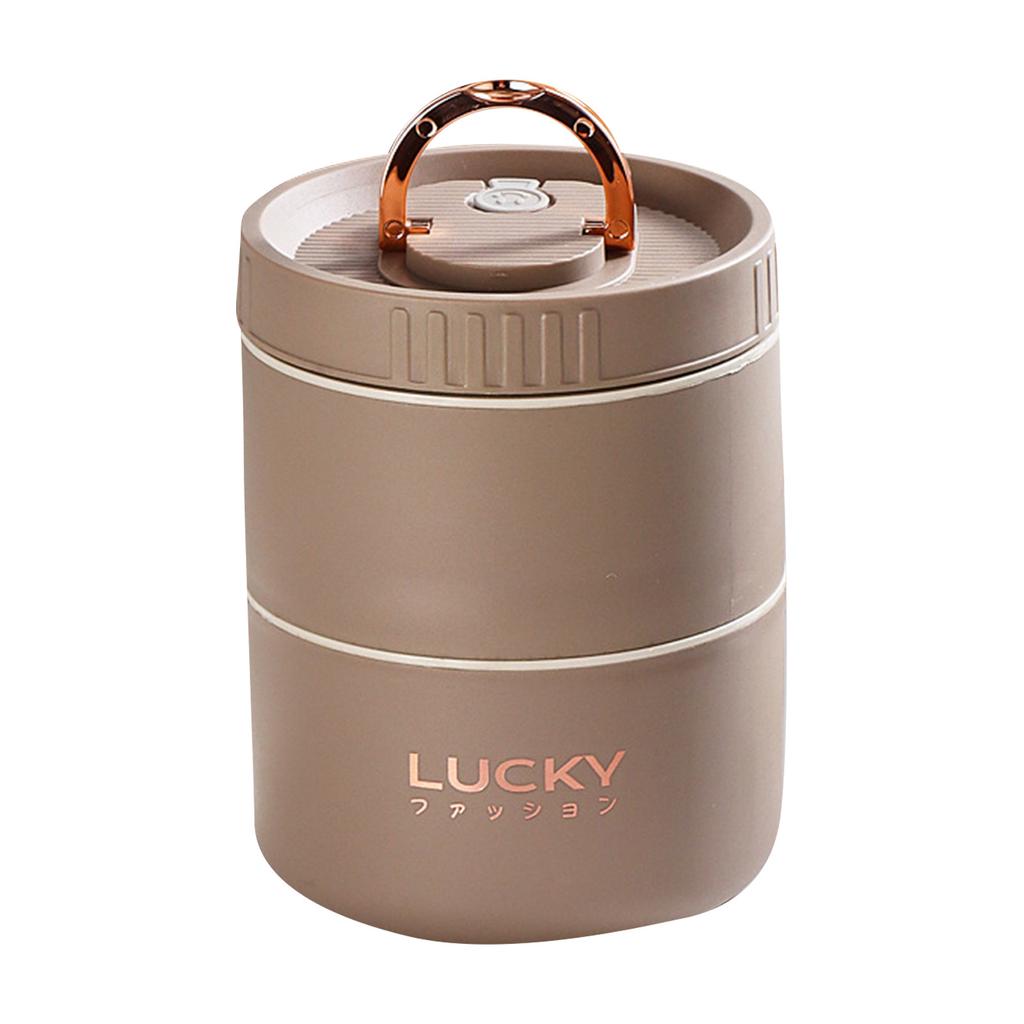 Portable Insulated Lunch Box Stainless Steel Lunch Box Multi-Layer Portable Breakfast Box Stackable Leak-Proof Lunch Box