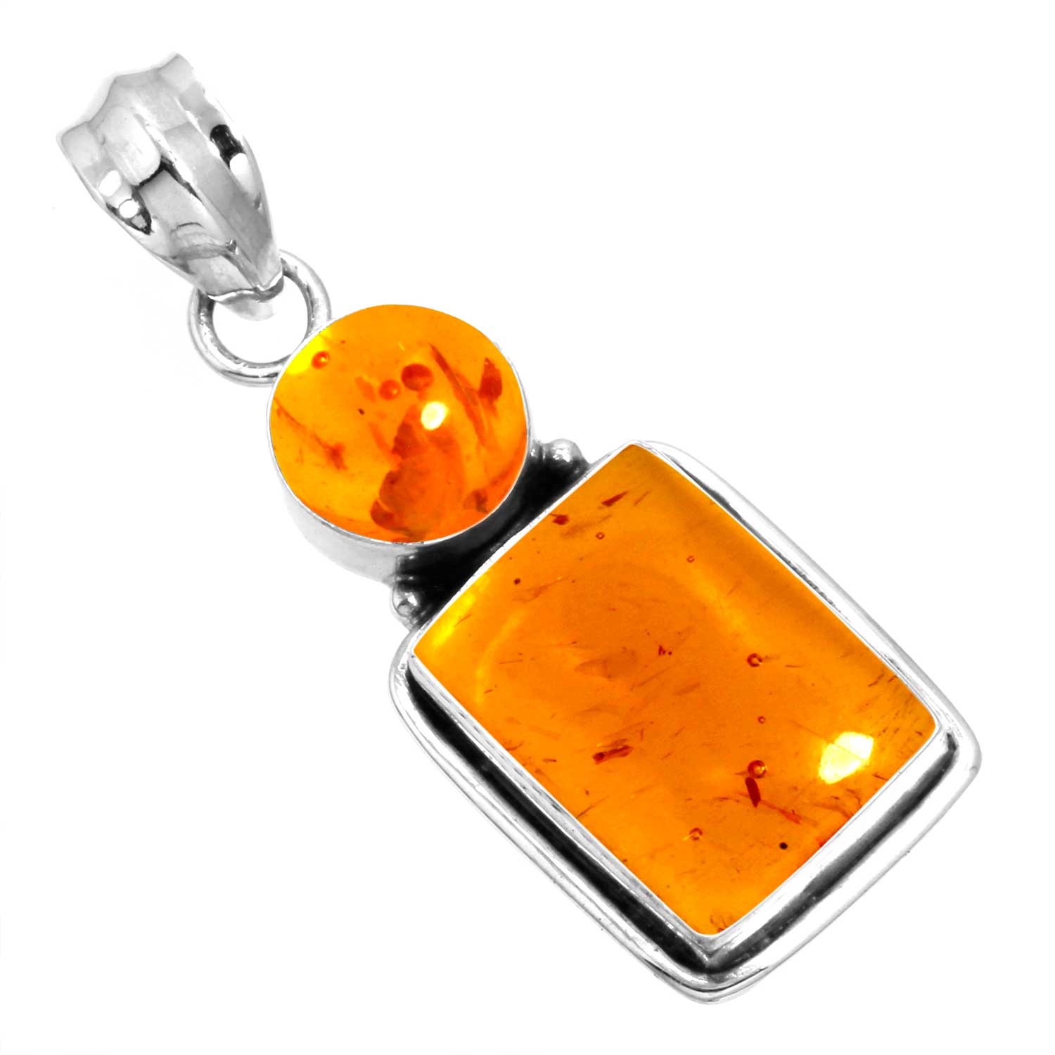 

Подвеска из стерлингового серебра 925 пробы, женская бижутерия с драгоценными камнями, подарок на Пасху, янтарь, аметист, черный оникс, сердолик, гранат, кварц, зеленый оникс, золотой камень янтарь