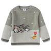 Balabala Boys' Tom and Jerry Embroidered Knit Sweater