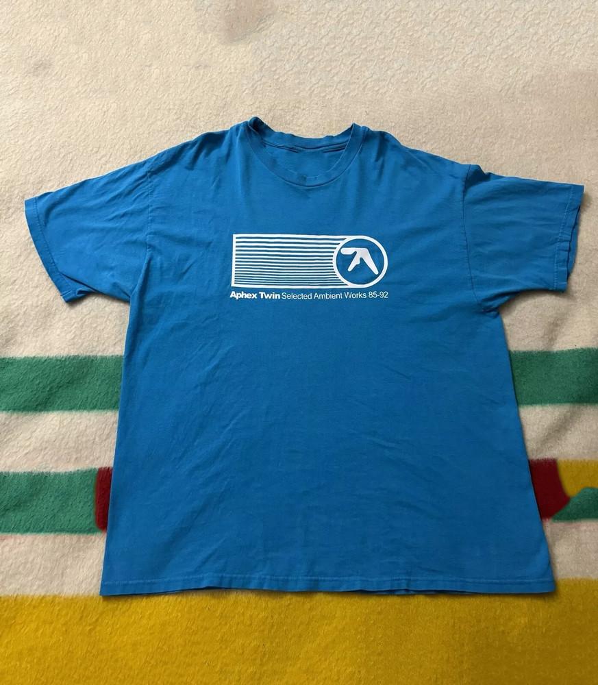 

Aphex Twin Группа 85-92 Selected Ambient Work Футболка Полный Размер S-5XL SO492 Унисекс Футболка S