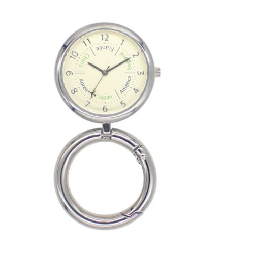 

Карманные часы женские Follow TRAVEL SERIES 2-Way Stand Watch H02623S-0 SV/GD