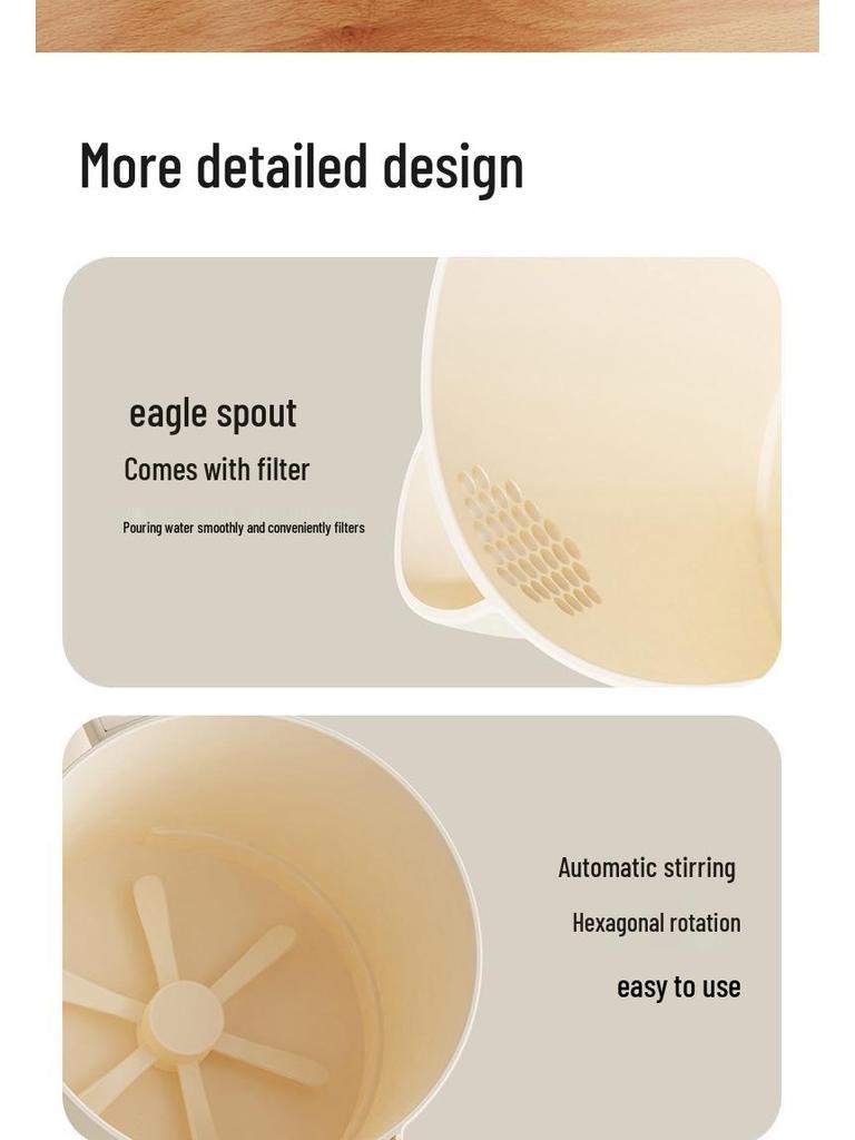 Multifunctional Electric Egg Beater & Rice Washing Machine