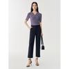JUZUI Women's Professional Slim Fit Tapered Ankle Pants