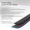 For BMW X3 G01 G08 -2024 X4 G02 Carbon Fiber Headlights Eyebrow Eyelids Sticker Strip Performance Decoration Car Accessories