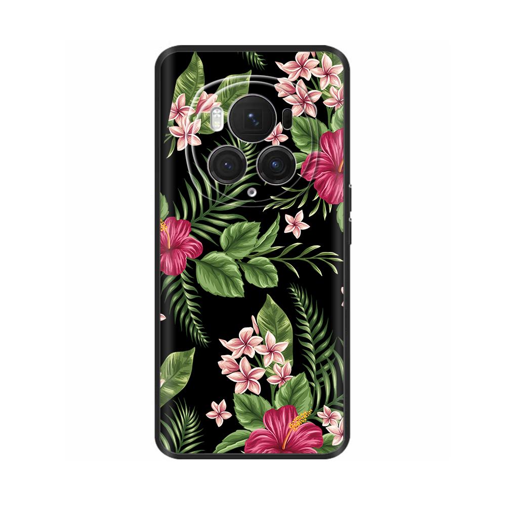 For Honor Magic6 Pro 5G Case Back Cover For Honor Magic6 5G Soft Black Silicone Fashion Phone Case For Magic 6 Pro Coque Fundas