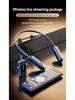 Private Mold Wireless Sound Card & Headset: English Version, All-in-One Microphone with Noise Reduction, Remote Control, and Monitoring Features.