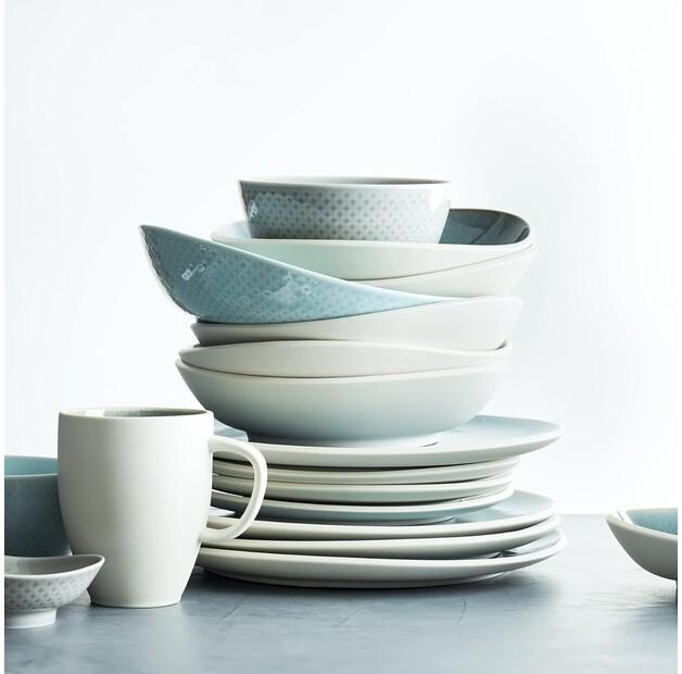 Dinner Set Rosenthal Junto Opal Green, 18 Pieces (10540-405204-28647)