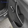 For Seat Altea 2004-2011 2012 2013 2014 2015 2016 Real Soft Carbon Fiber Sticker LHD RHD Car Window Lift Panel Interior Trim