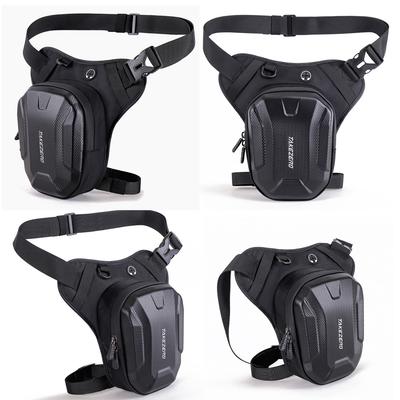 Sac de jambe de moto étanche Sac de taille de moto grande capacité Sac latéral de jambe de moto pour sports de plein air Moto