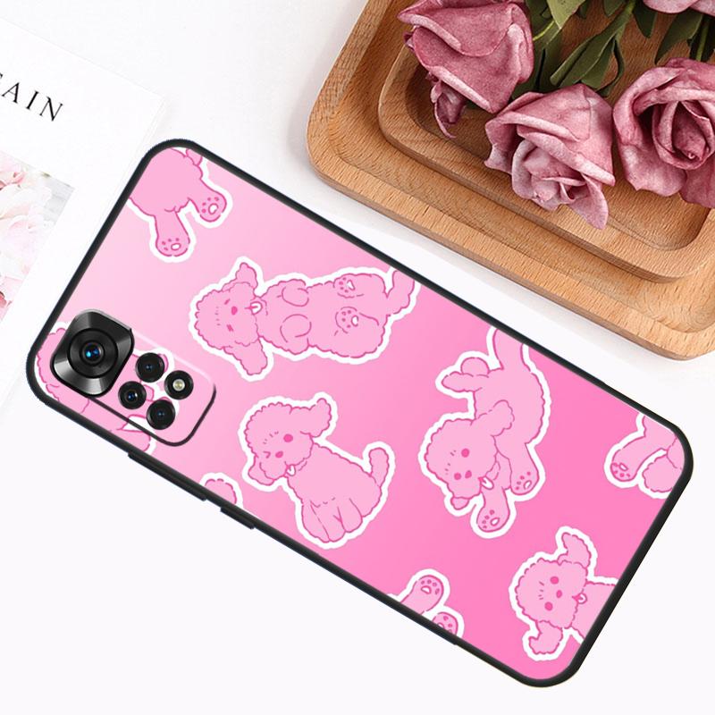 Poodle Dog Case For Xiaomi Redmi Note 14 13 12 11 9 10 Pro 9S 10S 11S 12S Redmi 14C 13C 12C 10C Cover