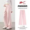 Warrior Women's High-Waisted Patchwork Straight-Leg Casual Sport Pants