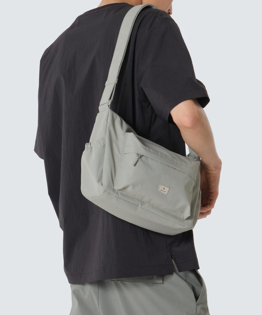 Snowpeak Apparel Cample Pocket Crossbody Bag 7L (S26Zuccb19) Fog Gray